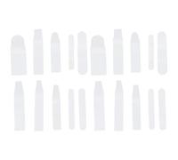 CRAFTHROU Custodia Protettiva per Pennelli Make Up Mantiene la Forma dei Pennelli 20 in EVA, Resistente e Compatta per Viaggi e Attività All'aperti