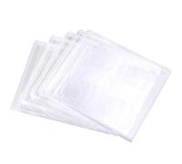 CRAFTHROU Custodie per CD e Portatile 5 Pezzi Trasparenti in Plastica con Vassoio Assemblato, Protezione Antigraffio per Conservare CD e Dvd in Casa