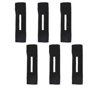 CRAFTHROU Fascia Elastica per Chioma Donna 6 Pezzi Nero per Creare Acconciature Istantanee e Durature per Uscite e Matrimoni