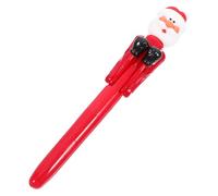 CRAFTHROU Penna a Sfera Santa Claus Rossa in Plastico e Silicone