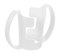 CRAFTHROU Portabicchieri per Liquidi in Plastica Bianca Design Inclinato Stabile e Manico Ergonomico per Anziani e Persone con Mobilità Ridotta Durante i Pasti al Ristorante