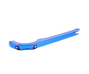 CRAFTHROU Protezione Catena per Bicicletta in Plastica Blu Design a Parafango, Facile Installazione, Adatta per Catena Bici da Strada e Mountain Bike 20 Pollici 32 Denti