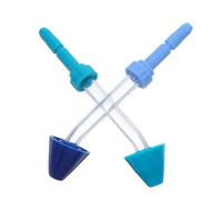 CRAFTHROU Punte di Ricambio per Idropulsore, Set da 2 Pezzi in Abs e Vetro, per Pulizia Dentale e Nasale, Adatto a Famiglie con Esigenze Diverse