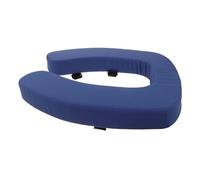CRAFTHROU Sedile Wc Imbottito Morbido 2 Pollici con Spugna e Pvc, Design Sicuro e Supporto Migliorato, Adatto a Anziani e Ragazzo Ragazza, Colore Blu