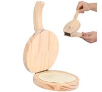 CRAFTHROU Strumento per Pressare Sfoglia per Canederli e Biscotti in Plastica Manico e Superficie Liscia per Giorno della Casa Nuova Stili multipli