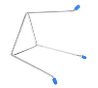 CRAFTHROU Supporto Compatibile Alcol Argento Triangolare Ferro per e Lampada in Portatile Lezioni di e