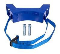 CRAFTHROU Supporto per Bombola Gas Propano e Azoto in Abs e Polipropilene, Staffa Resistente da Parete con Viti, Facile da Installare per Serbatoi da 40 Litri