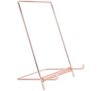 CRAFTHROU Supporto per Tablet in Acciaio Inossidabile Design Stabile e Angolo Inclinato, Porta Ricettario e Porta Piatti per Ufficio e Showroom