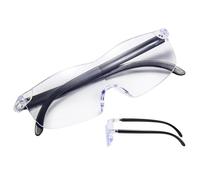 Crafting Glasses - High-Resolution Lens 16X | Magnification Eye Glasses | 160% Magnifying Eyewear For Elderly Adult Men And Women, Close Work Hobby Craft Reading Jewelry Sewing And Repair Work