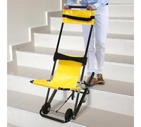 CraftNestUK Sedia leggera della scala cingolata, Sedia portatile della scala di emergenza, Sedie pieghevoli della scala, Fibbie a sgancio rapido