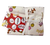 Crafts Cotton Company Dr Seuss Books 110 cm di larghezza, 100% cotone biologico stampa premium