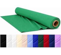 CraftsFabrics Tessuto di cotone fatto in casa, 100% cotone, 110 cm di larghezza, morbido tessuto per cucito, trapuntatura, sartoria, artigianato e decorazioni per la casa (smeraldo, pretagliato
