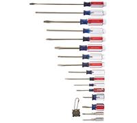 Craftsman 31794 Slotted and Phillips Screwdriver Set, 17 Piece