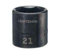 CRAFTSMAN Bussola a percussione, bassa, SAE, attacco da 3/8", 21 mm (CMMT13011)