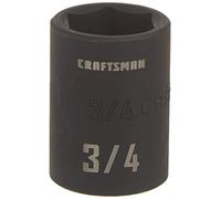 CRAFTSMAN Bussola a percussione poco profonda, SAE, attacco da 1/2", 3/4" (CMMT15854)