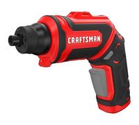 CRAFTSMAN Cacciavite a batteria da 4 V con caricatore USB e kit per appendere quadri inclusi (CMHT6640BI)