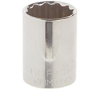 CRAFTSMAN Chiave a bussola bassa, metrica, attacco da 1/2", 21 mm, 12 punti (CMMT44249)