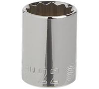 CRAFTSMAN Chiave a bussola bassa, metrica, attacco da 1/2", 22 mm, 12 punti (CMMT44239)
