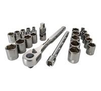 CRAFTSMAN CMMT12029 - Set di attrezzi meccanici, attacco da 3/8", SAE/metrico, 22 pezzi