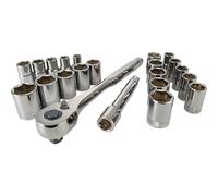 CRAFTSMAN CMMT12030 - Set di attrezzi meccanici, attacco da 1/2", SAE/metrico, 22 pezzi