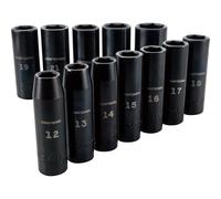 CRAFTSMAN CMMT15887 - Set di chiavi a bussola metriche da 1/2", 12 pezzi