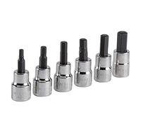 CRAFTSMAN CMMT34448 - Set di chiavi a bussola esagonali, 3/8", metriche, 6 pezzi