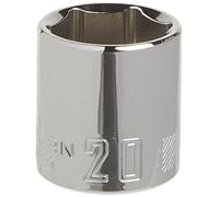 CRAFTSMAN CMMT43580 - Bussola bassa metrica, attacco da 3/8", 20 mm, 6 punti