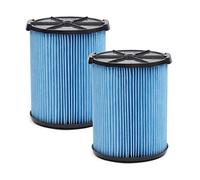 CRAFTSMAN CMXZVBE38776 Filtro di ricambio per aspirapolvere a polvere fine umido/asciutto per aspirapolvere da 5 a 20 galloni, confezione da 2