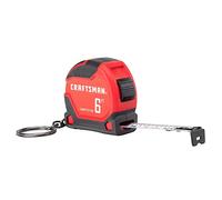 CRAFTSMAN Keychain Tape Measure, 6 FT (CMHT37106G)