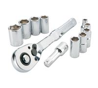 CRAFTSMAN Mechanics Tool Set, SAE, 1/4 Inch Drive, 11 Piece (CMMT34870)