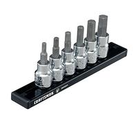 CRAFTSMAN Serie V - Set di bussole esagonali, SAE, attacco 3/8", 6 pezzi (CMMT17700V)