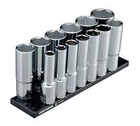 CRAFTSMAN Serie V - Set di bussole SAE, attacco 1/2", 13 pezzi (CMMT17395V)