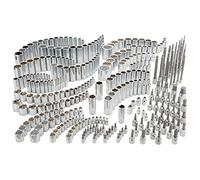 CRAFTSMAN Set di 299 pezzi, include presa profonda, presa poco profonda, punta esagonale, punta torx, punta scanalata e Phillips (CMMT45310)