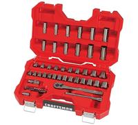 Craftsman Set di attrezzi meccanici, attacco da 1/4" e 3/8", SAE/metrico, 51 pezzi (CMMT82334L)