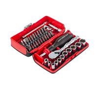 CRAFTSMAN Set di bussole serie V, poco profondo, 1/4" Drive, 38 pezzi (CMMT45751V)