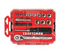 CRAFTSMAN Set di chiavi a bussola, nanometrica, attacco da 3/8", 24 pezzi (CMMT12011)