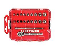 CRAFTSMAN Set di chiavi a bussola, SAE/Metric, attacco 1/4", 20 pezzi (CMMT12008)