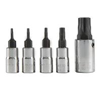 CRAFTSMAN Set di chiavi a bussola Torx antimanomissione, 5 pezzi (CMMT42616)