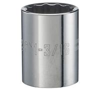 CRAFTSMAN Shallow Socket, SAE, 3/4-Inch Drive, 1-3/16-Inch, 12-Point (CMMT19591)