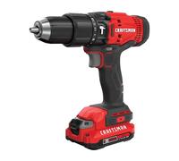 CRAFTSMAN Trapano a martello senza fili da 20 V max, batteria e caricabatterie inclusi (CMCD711D1)