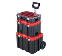 CRAFTSMAN VERSASTACK - Cassetta degli attrezzi con ruote in metallo, 43,5 cm