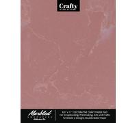 Crafty Ever Aft Marbled Endpapers Collection Two, 8.5" x 11", Decora (Tascabile)