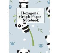 Crafty Hexagon Hexagonal Graph Paper Notebook (Tascabile)