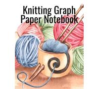 Crafty Needle Knitting Graph Paper Notebook (Tascabile)