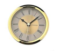Crafty Solutions - Inserto per orologio al quarzo, 89 mm, progettato per una facile sostituzione di vecchi orologi (oro)
