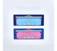 CRAFTYMELODY Set di 4 carte portatili Mahjong Linienfinder 2025 con lettore di linee e design a fessura, 4 colori (10) cm Strategia Strumento per Principiante Regalo di compleanno