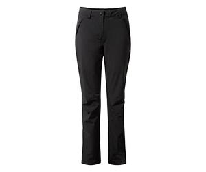 Craghoppers Airedale Trousers, Pantaloni da Escursionismo Donna, Black, 16L