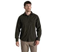 Craghoppers Expert Kiwi Long Sleeved Shirt, Camicia Button-Down Uomo, Dk Cedar Grn, M