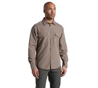 Camicia da uomo Craghoppers Kiwi II LS Shirt Taglia: XXL / Colore: marrone