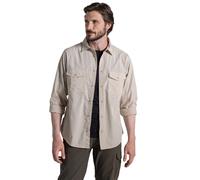 Craghoppers – Camicia uomo Kiwi II a maniche lunghe – Anti-insetti, Protezione UV – XL beige